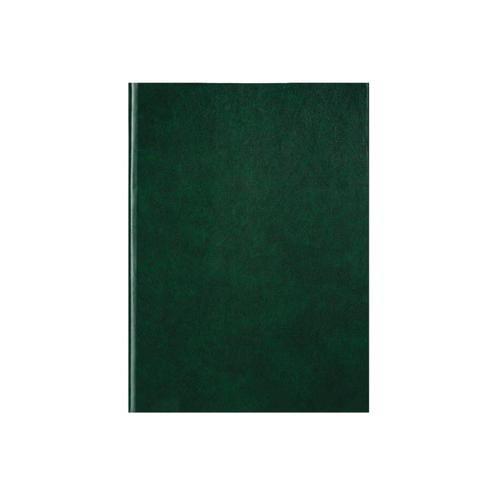 Календар-бележник Дакота, без дати, A5, със спирала, тъмнозелен
