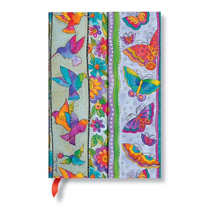 Paperblanks Тефтер Hummingbirds & Flutterbyes, 95 х 140 mm, твърда корица, 88 листа