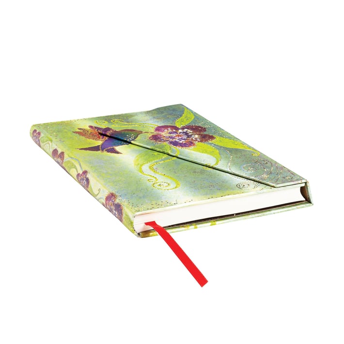 Paperblanks Тефтер Hummingbird, Midi, твърда корица, 80 листа
