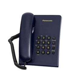 Panasonic Жичен телефон KX-TS500, син