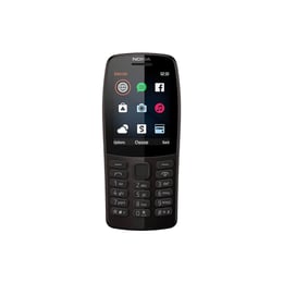 Nokia Мобилен телефон 210, Dual SIM, 16 MB, 2.4'', черен