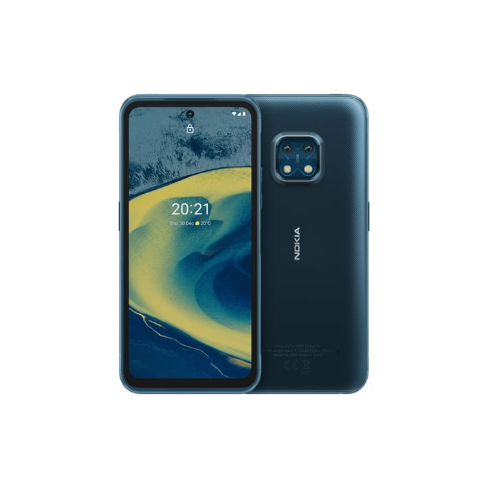 Nokia Смартфон XR20, Dual SIM, 128 MB, 6 GB RAM, 6.67'', син