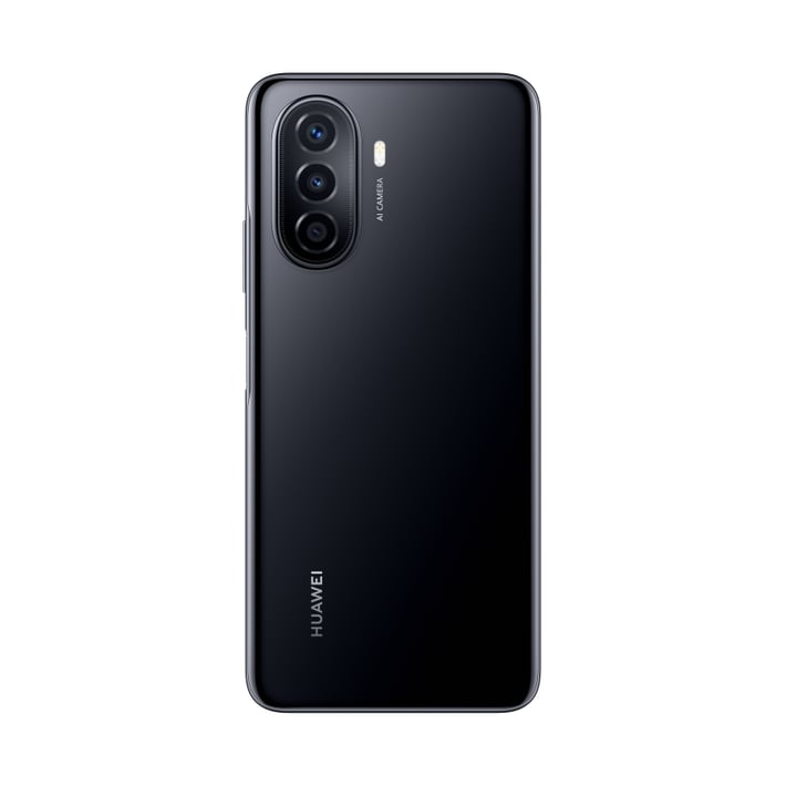 Huawei Смартфон Nova Y70, Dual SIM, 4G, 128 GB, 4 GB RAM, 48 MP камера, 6000 mAh, 6.75'', черен