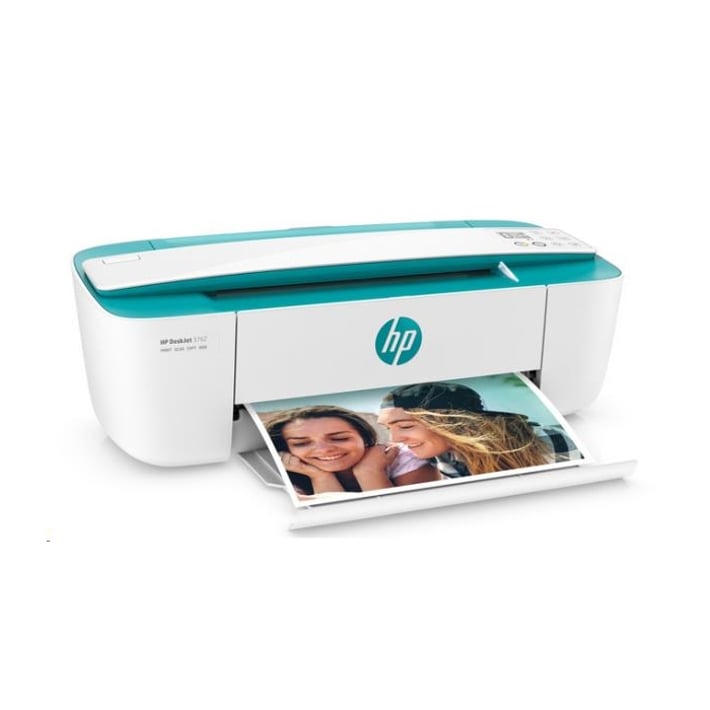 HP Мастиленоструен принтер 3 в 1 DeskJet 3762 All-in-One, цветен, Wi-Fi, А4