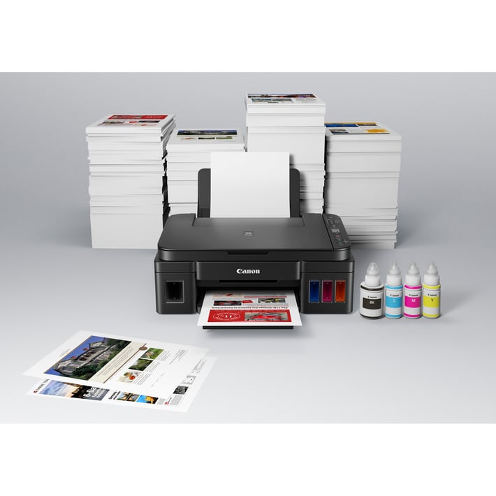 Canon Мастиленоструен принтер 3 в 1 Pixma G3411, Wi-Fi, A4