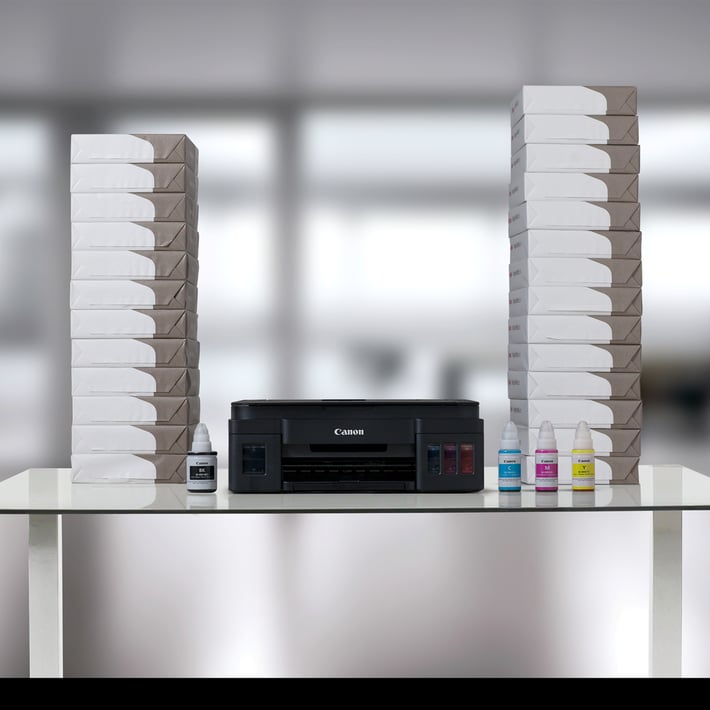 Canon Мастиленоструен принтер 3 в 1 Pixma G3411, Wi-Fi, A4