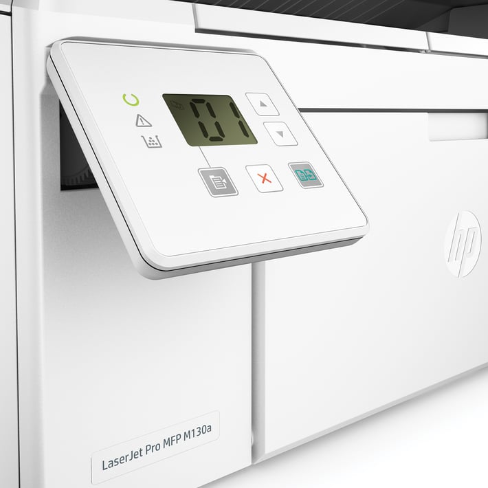 HP Лазерен принтер 3 в 1 LaserJet Pro MFP M130a, монохромен, A4