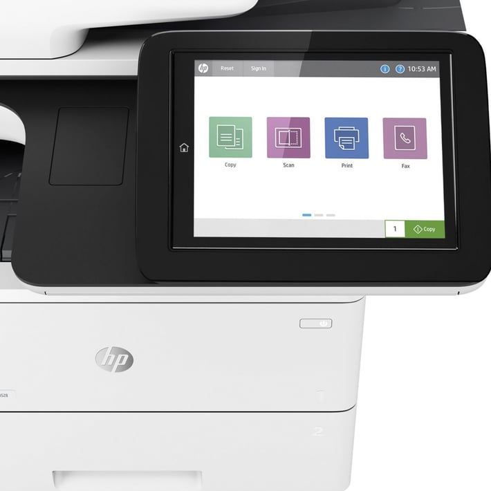 HP Лазерно многофункционално устройство 3 в 1 LaserJet Enterprise MFP M528dn, A4