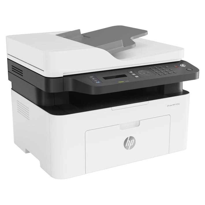 HP Лазерен принтер 4 в 1 137fnw, монохромен, A4, с Wi-Fi