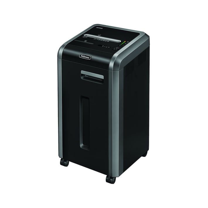 Fellowes Шредер за унищожаване на документи Powershred 225MI, 100% Jam Proof, Cross-Cut, 60 L