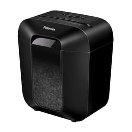 Fellowes Шредер за унищожаване на документи Powershred LX25M, P-4, Mini-Cut, 11.5 L, черен