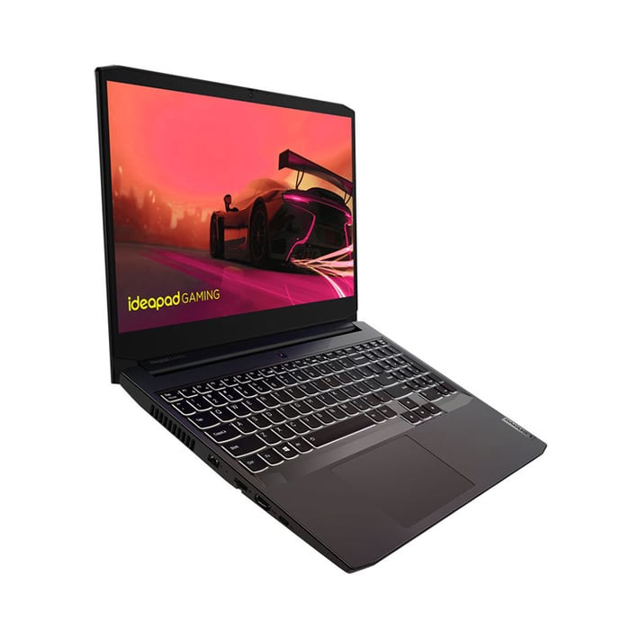 Lenovo Лаптоп Gaming 3, 82K2005QBM, 15.6'', AMD Ryzen 5, 512 GB SSD, 16 GB RAM, черен