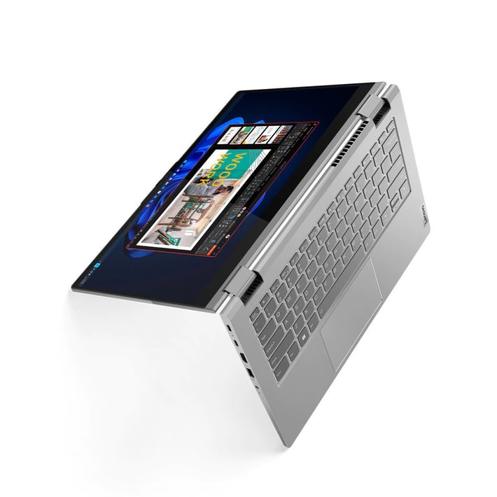 Lenovo Лаптоп Thinkbook 14S Yoga G2, 21DM0008BM_5WS0A23813, 14'', Intel Core i5, 512 GB SSD, 16 GB RAM, Windows 11 Pro, сребрист