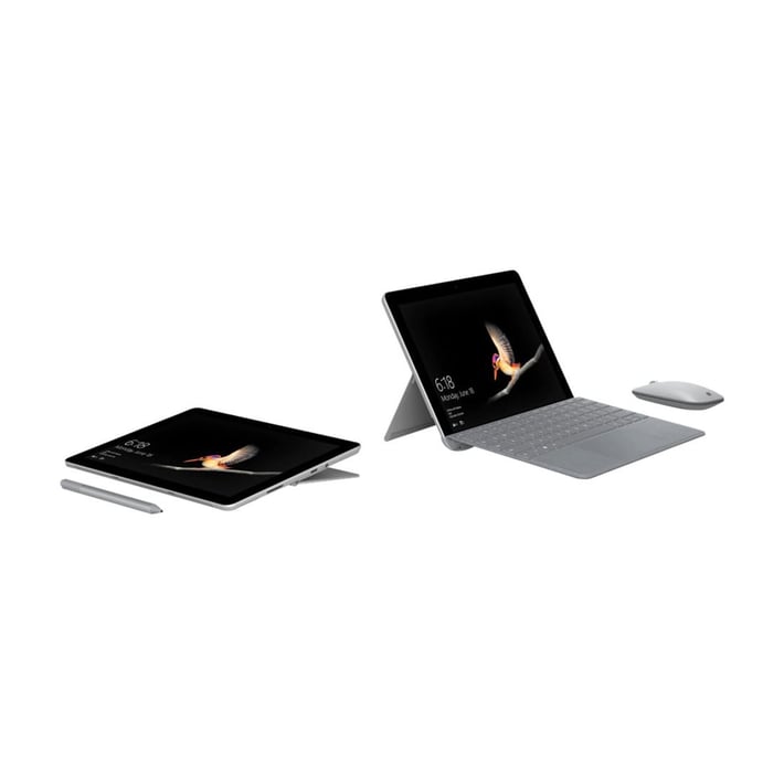Microsoft Клавиатура за таблет Surface Go Type Cover, EN, сива