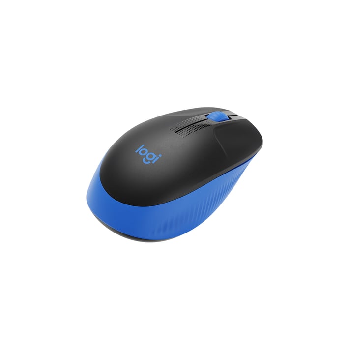 Logitech Мишка M190, безжична, синя