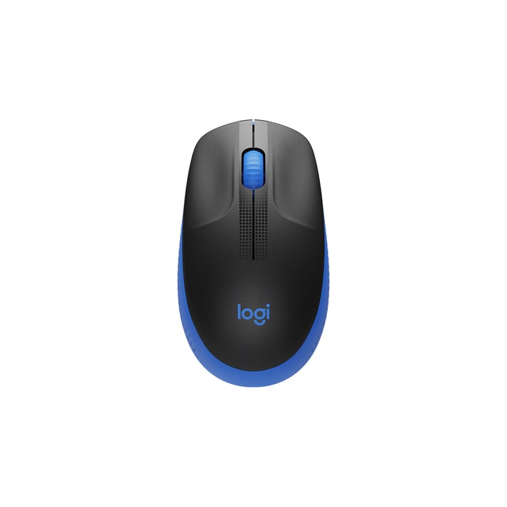 Logitech Мишка M190, безжична, синя