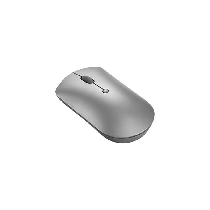 Lenovo Мишка Silent 600, безжична, Bluetooth, 2400 dpi, сива