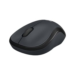 Logitech Мишка M220, USB, безжична, безшумна, черна
