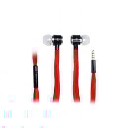 Vakos Слушалки SK-251K, с тапи, с микрофон, червени