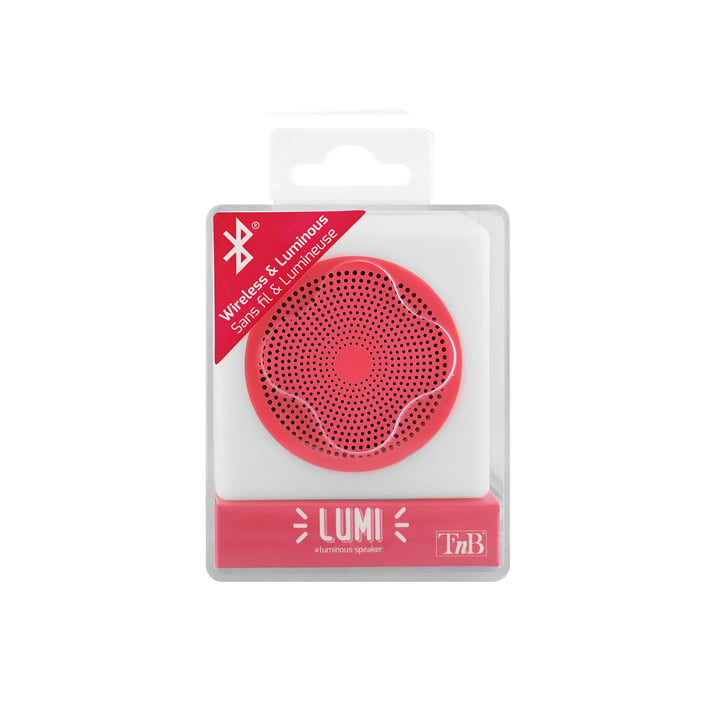 TNB Тонколона Lumi2, 3W, с Bluetooth, розова