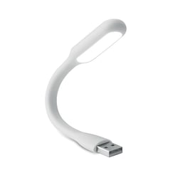 USB лампа Kankei, 1 LED, бяла