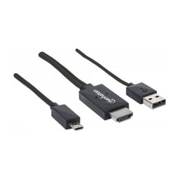 Manhattan Кабел, VGA/USB към HDMI Female