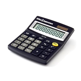 Office 1 Superstore Настолен калкулатор DC108, 8-разряден, черен