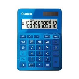 Canon Настолен калкулатор LS-123K, 12-разряден, светлосин