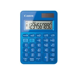 Canon Настолен калкулатор LS-100KM, 10-разряден, син
