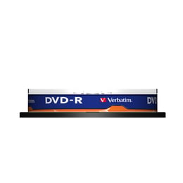 Verbatim DVD-R, 4.7 GB, 16x, AZO покритие, 10 броя в шпиндел