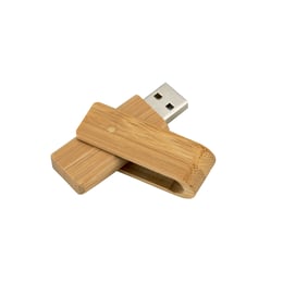 Hi!dea USB флаш памет Wood, USB 2.0, 8 GB, бамбук