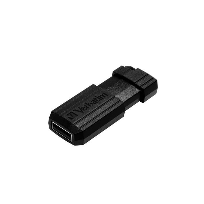 Verbatim USB флаш памет Pinstripe, USB 2.0, 128 GB