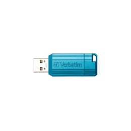 Verbatim USB флаш памет Pinstripe, USB 2.0, 16 GB, синя