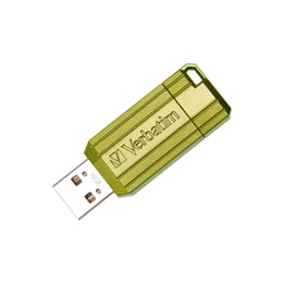 Verbatim USB флаш памет Pinstripe, USB 2.0, 16 GB, зелена