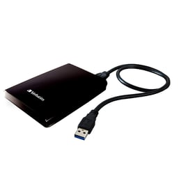 Verbatim Външен HDD твърд диск, 2.5'', USB 3.0, 2 TB, черен