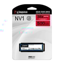 Kingston Твърд диск SNVS, SSD, вътрешен, 500 GB, M.2, PCIe 3.0 x 4