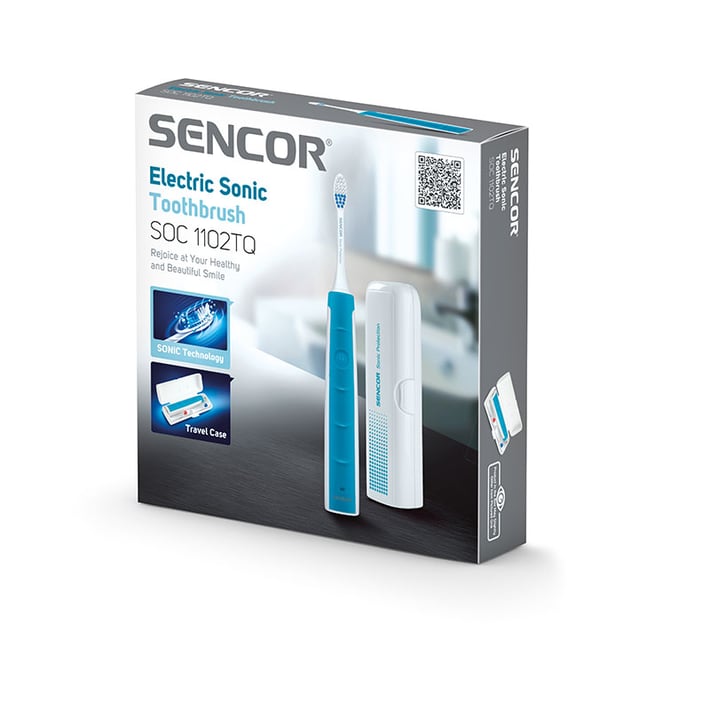 Sencor Четка за зъби SOC 1102TQ, електрическа, светлосиня