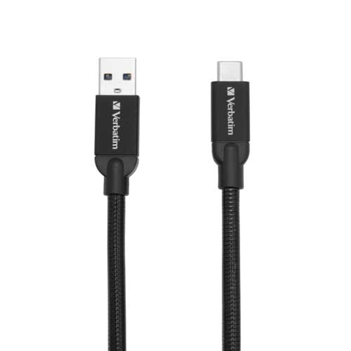 Verbatim Кабел, USB A / USB C , 1 m, черен
