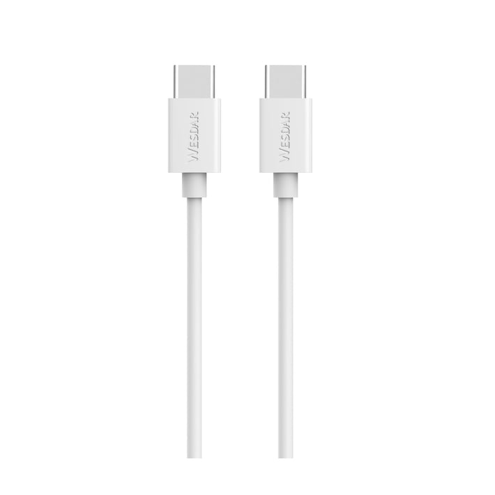 Wesdar Кабел, USB Type C - USB Type C, 1 m