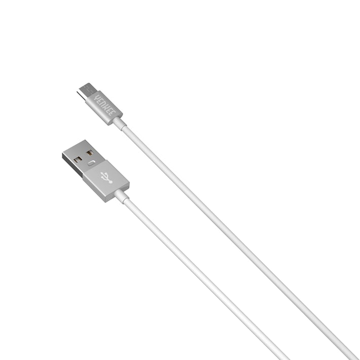 Yenkee Кабел 221 WSR, USB-A Male към Micro USB-B Male, 1 m