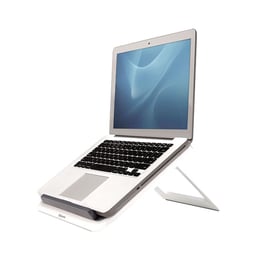 Fellowes Стойка за лаптоп I-Spire, охлаждаща, до 17'', бяла
