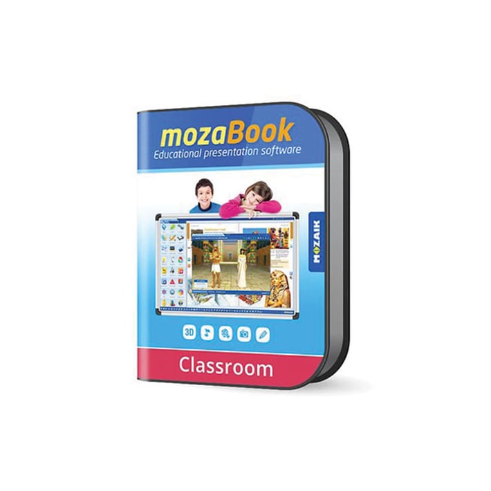 MozaBook Софтуер за интерактивна дъска Classroom, образователен