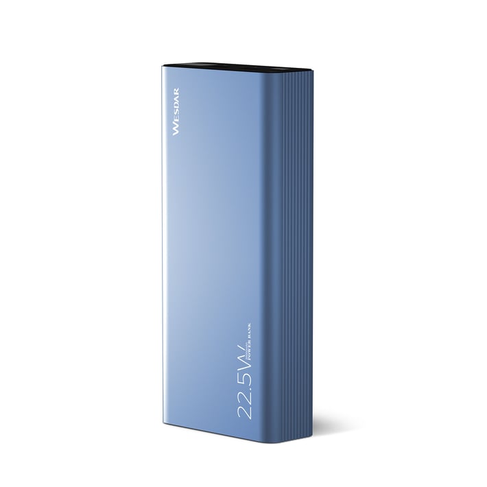 Wesdar Външна батерия S301, 20000 mAh, синя