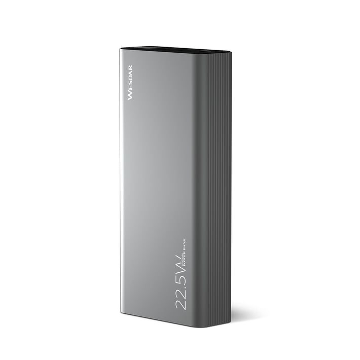 Wesdar Външна батерия S301, 20000 mAh, сива