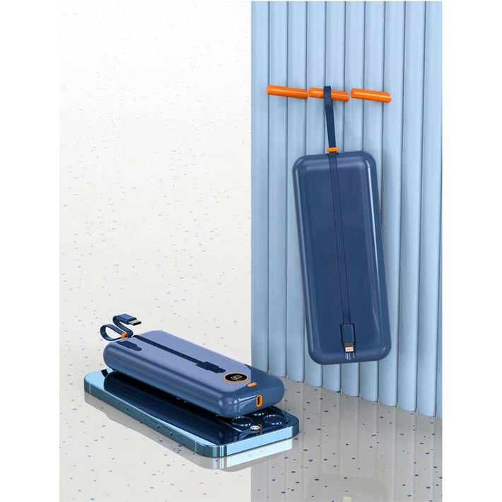 Wesdar Външна батерия S509, 20000 mAh, синя