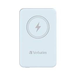 Verbatim Външна батерия Charge 'n' Go, магнитна, 5000 mAh, синя