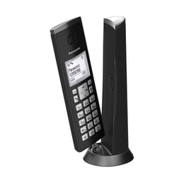 Panasonic DECT телефон KX-TGK210FXB, безжичен, черен