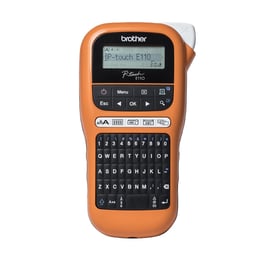 Brother Принтер за етикети PT-E110VPR1, кирилизиран, максимална широчина на етикета 12 mm