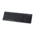 Wesdar Клавиатура K401C, безжична, с кирилизация, черна