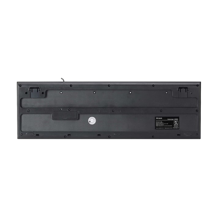 Wesdar Клавиатура WK506, с кабел, 1.35 m, с кирилизация, черна